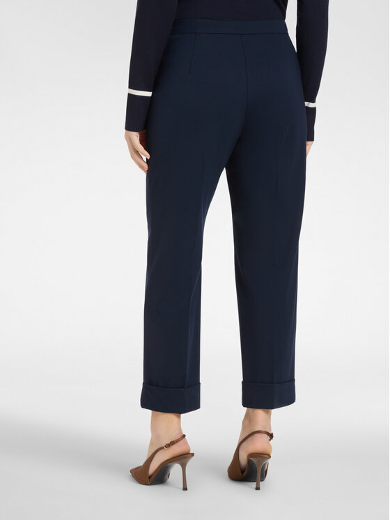 Elena Mirò Elena Mirò Pantaloni di tessuto P801P000340N034 Blu Regular Fit