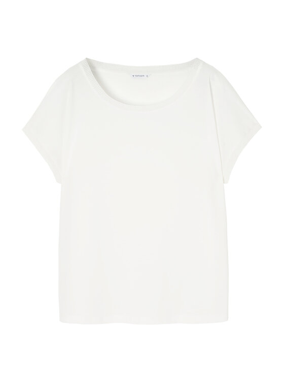 TATUUM TATUUM Bluzka LOPINI Kremowy Loose Fit