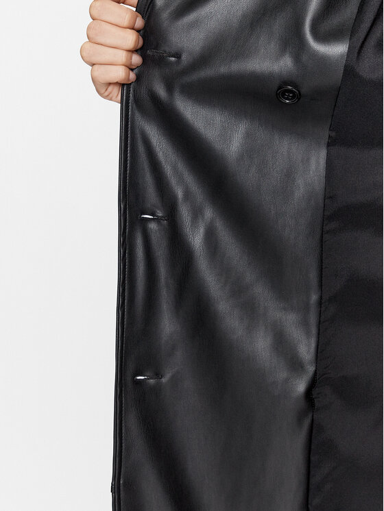 Babylon Babylon Übergangsmantel T_EL0200 Schwarz Regular Fit