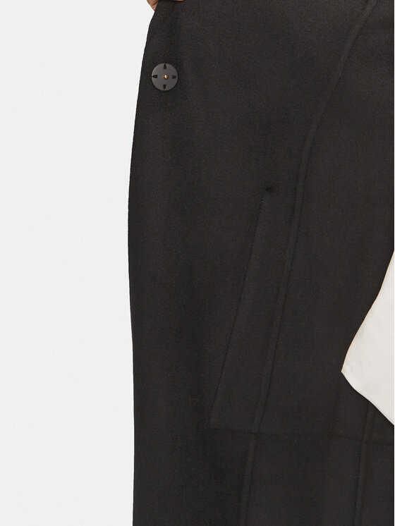 MICHAEL Michael Kors MICHAEL Michael Kors Вълнено палто 77C5935M22 Черен Regular Fit