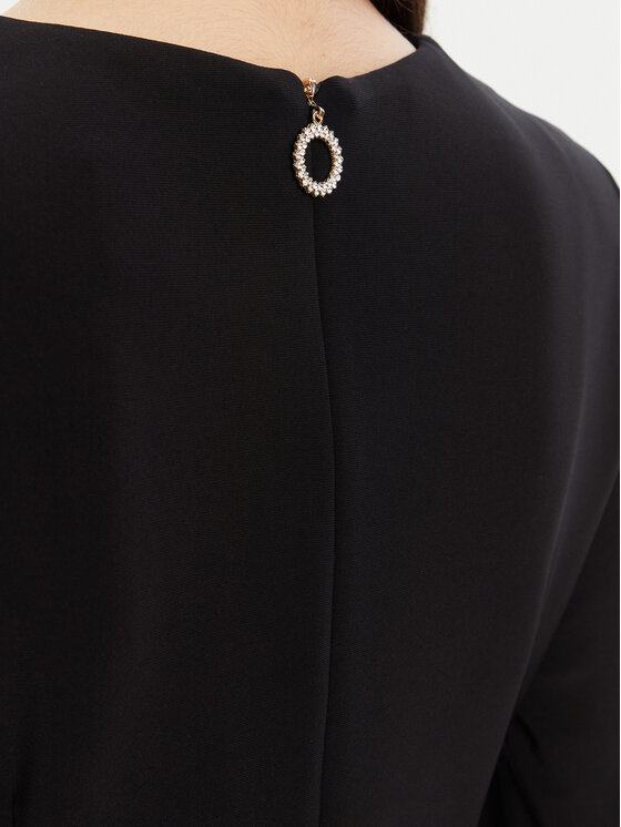 Joseph Ribkoff Joseph Ribkoff Φόρεμα κοκτέιλ 253768 Μαύρο Slim Fit