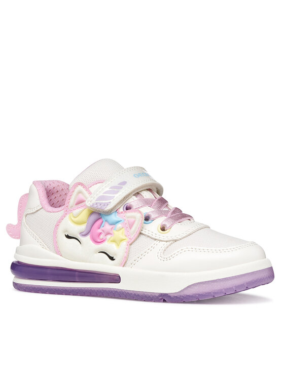 Geox Geox Sneakersy J Sketlite Girl J65NWB 0EWBC C0406 S Biela