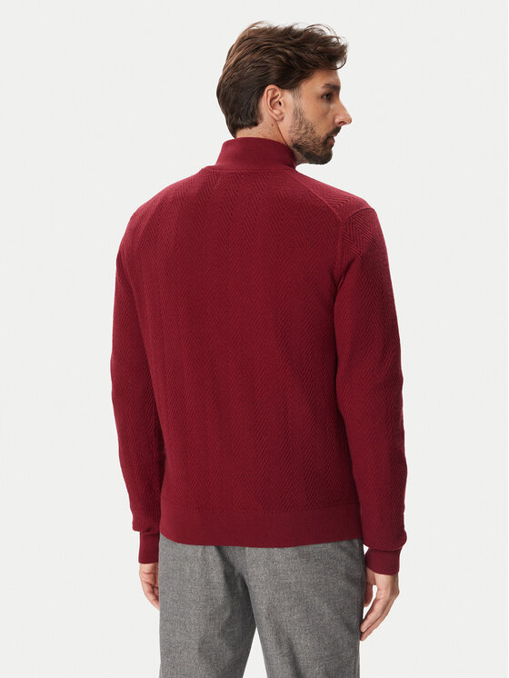 Gant Gant Kardigán 8050334 Červená Regular Fit