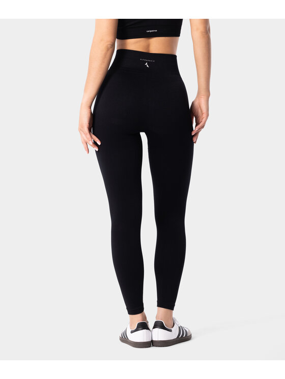 Carpatree Carpatree Legginsy Simply Leggings Czarny Fitted Fit