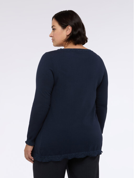 Fiorella Rubino Fiorella Rubino Maglione M832L008238N034 Blu Regular Fit