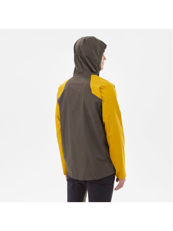Millet Millet Kurtka przeciwdeszczowa Fitz Roy Jkt M Khaki Regular Fit