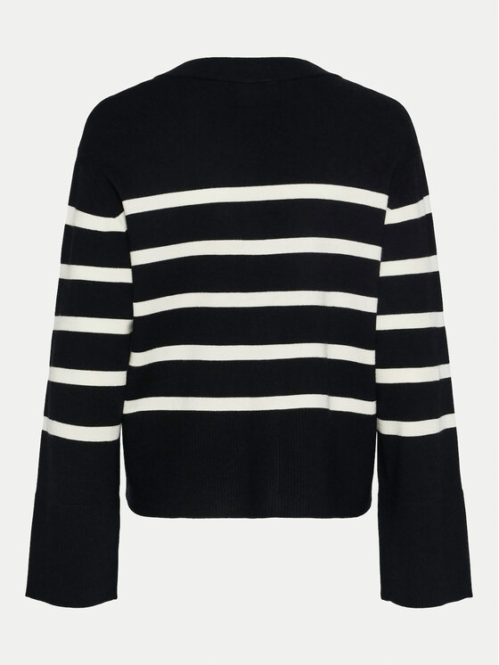 Pieces Pieces Cardigan Sia 17150971 Nero Loose Fit