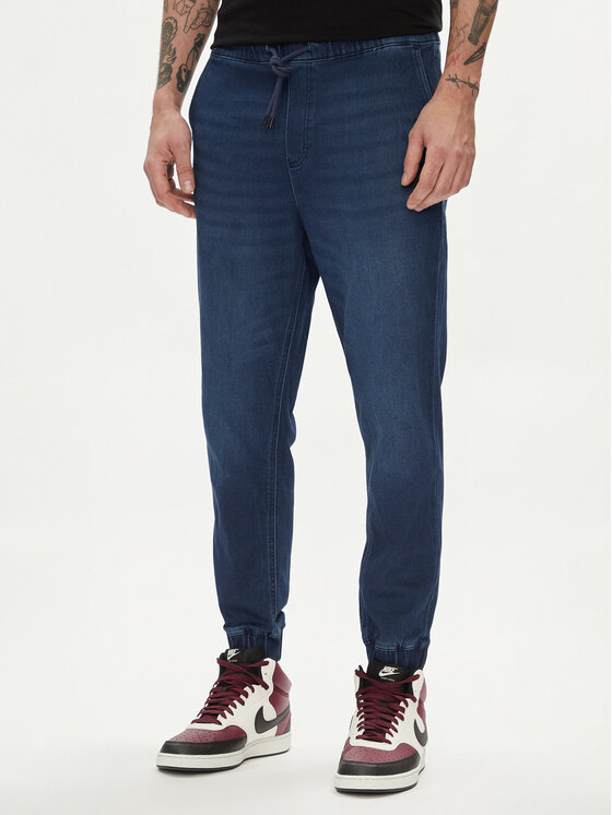 Jack Jones Joggers Gordon 12249152 Dunkelblau Tapered Fit Modivo