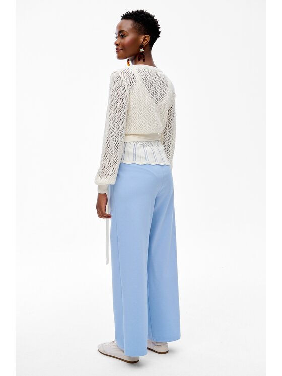 blue shadow blue shadow Kardigan Sevila Kremowy Regular Fit