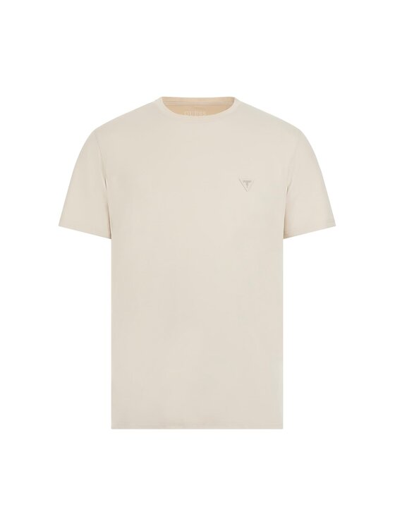 Guess Guess T-Shirt 169003 Beżowy Classic Fit