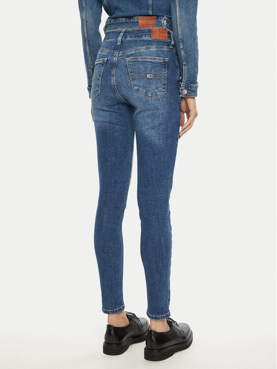 Tommy Jeans Tommy Jeans Farmer Nora DW0DW19546 Kék Skinny Fit