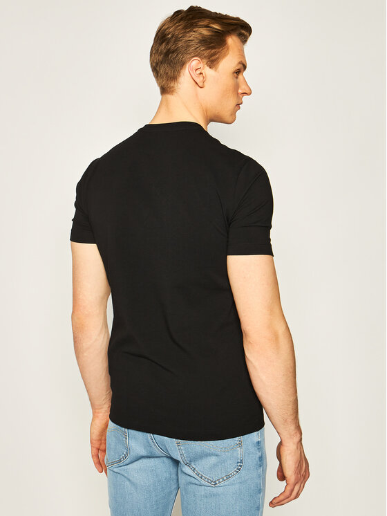 T-shirt 8NPTL7 PJ03Z 1200 Nero Regular Fit