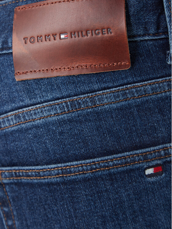 Tommy Hilfiger Tommy Hilfiger Jeansy Bleecker MW0MW41905 Niebieski Slim Fit