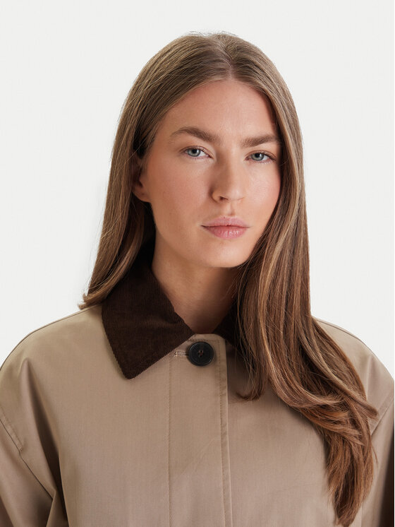 Tommy Hilfiger Tommy Hilfiger Cappotto di transizione 2-In-1 WW0WW47765 Beige Regular Fit