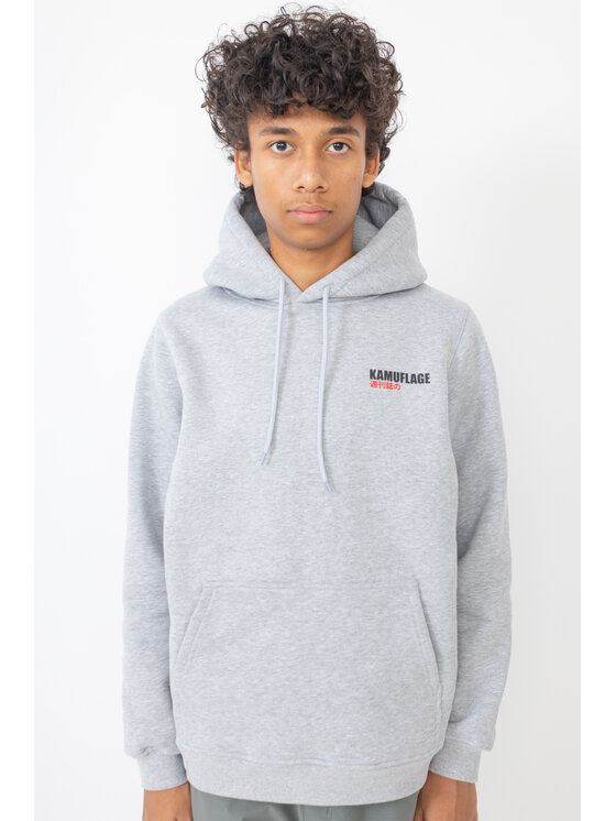 Kamuflage Kamuflage Bluza 2JZ Szary Comfort Fit