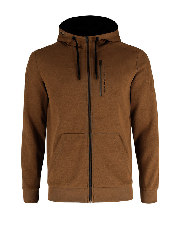 Volcano Volcano Bluza B-NORD Brązowy Regular Fit