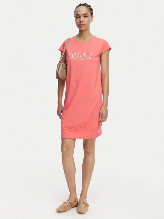 Liu Jo Beachwear Liu Jo Beachwear Haljina za svaki dan VA6212 JS003 Koraljna Regular Fit