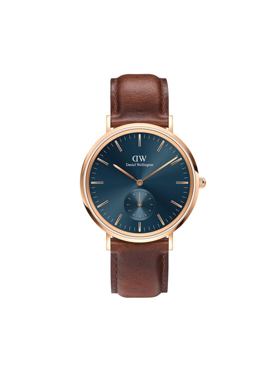 Daniel Wellington Ročna Ura Classic Multi-Eye St Maves Arctic DW00100708 Rjava