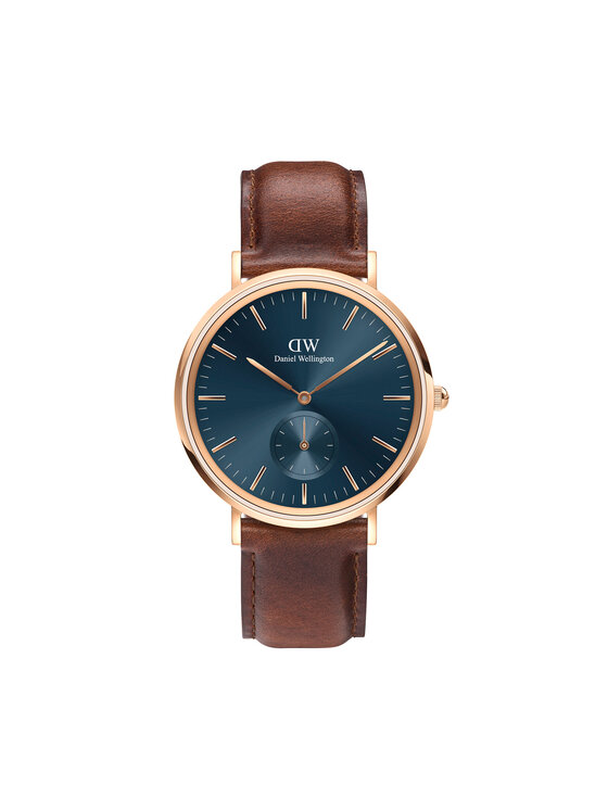 Daniel Wellington Hodinky Classic Multi-Eye St Maves Arctic DW00100708 Hnedá