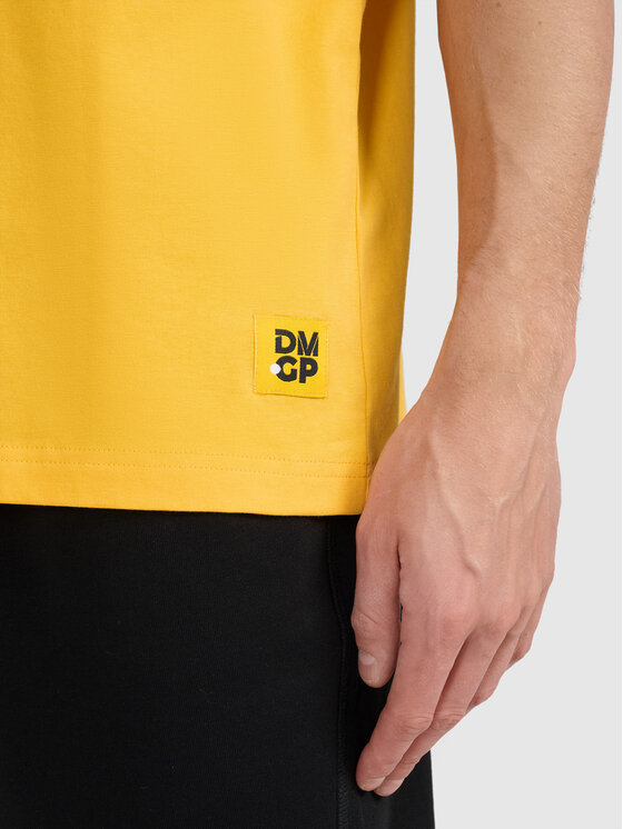 4F 4F T-Shirt TEAMWEAR Żółty Regular Fit