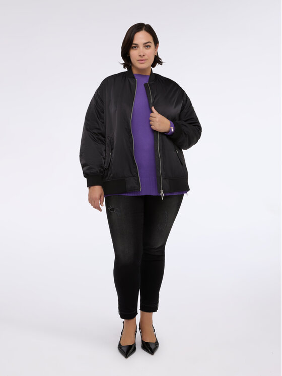 Fiorella Rubino Fiorella Rubino Maglione M009L008257N029 Viola Regular Fit