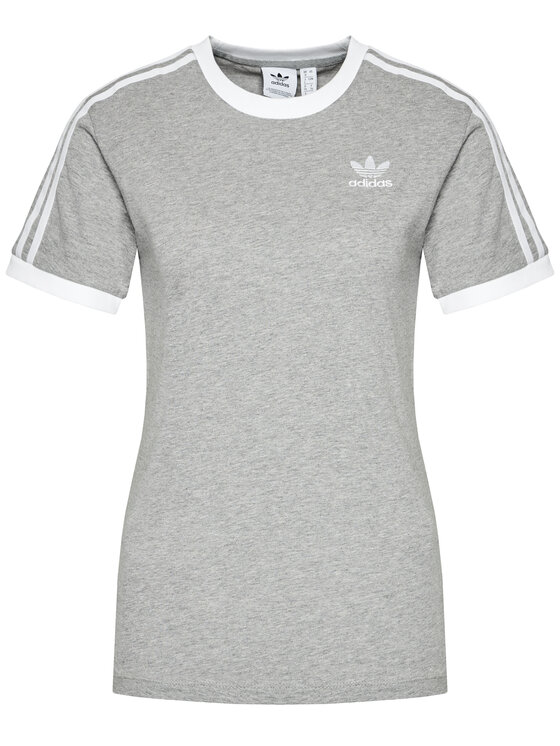 adidas adidas Póló adicolor Classics 3-Stripes GN2909 Szürke Regular Fit