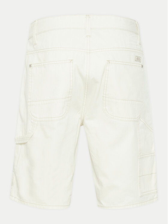 Blend Blend Шорти от плат 20716711 Бял Regular Fit