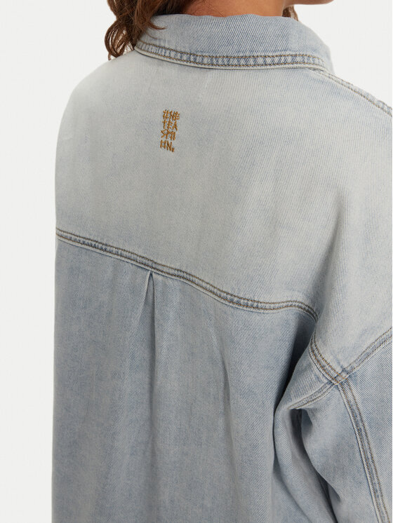 One Teaspoon One Teaspoon traper košulja 26628 Plava Relaxed Fit