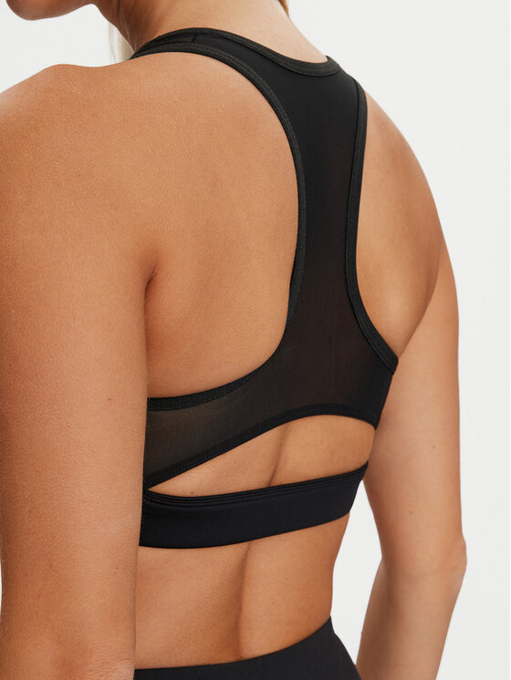 Reebok Reebok Sutien sport Lux Bold Racr Bra 100075369 Negru Slim Fit