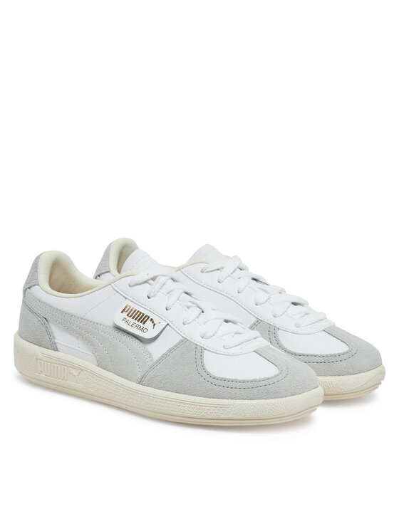 Puma Puma Снікерcи Palermo Leather Big Kid 397275 02 Сірий