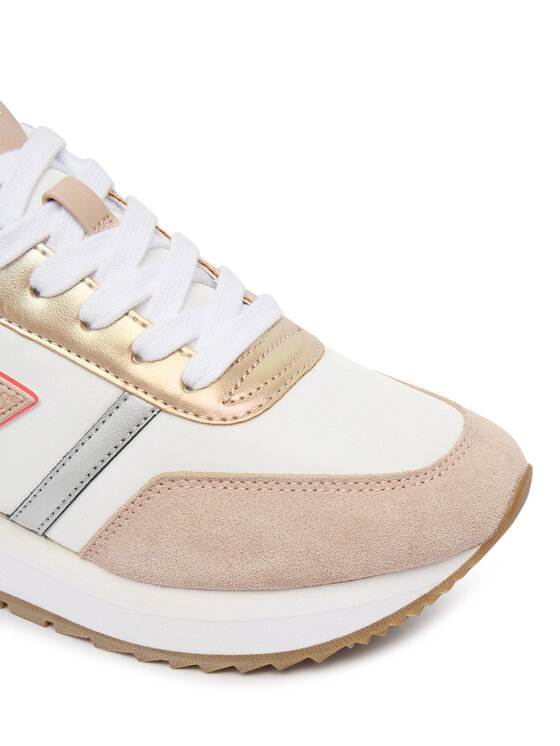 Guess Guess Sneakersy FLPEAG FAB12 Écru