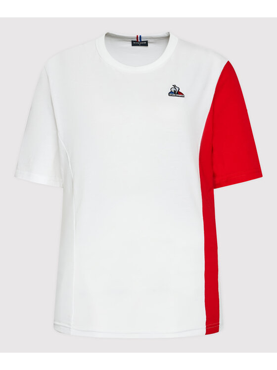 Le Coq Sportif Le Coq Sportif T-Shirt Unisex 2210378 Biały Regular Fit
