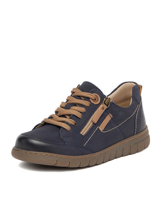 Go Soft Go Soft Sneakers CEO-WI23-GHANA-13 Dunkelblau