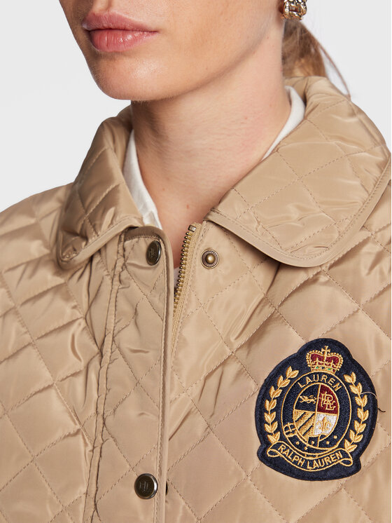 Lauren Ralph Lauren Weste 297876474001 Beige Regular Fit | Modivo.de