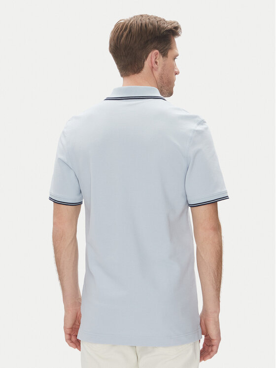 Wrangler Wrangler Polo 112362830 Błękitny Regular Fit