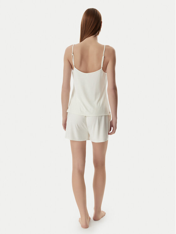 KARL LAGERFELD KARL LAGERFELD Pidžama B1W45011 Svijetlo bež Regular Fit