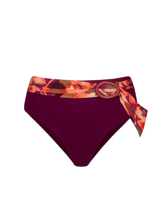 Feba Feba Dół od bikini FD164E Bordowy
