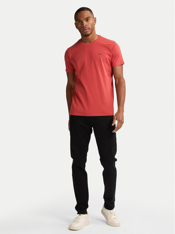 Petrol Industries Petrol Industries T-Shirt M-ROS-TSR002 Rot Regular Fit