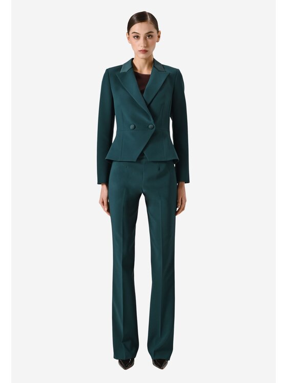 Rinascimento Rinascimento Σακάκι giacca corta donna Πράσινο Regular Fit