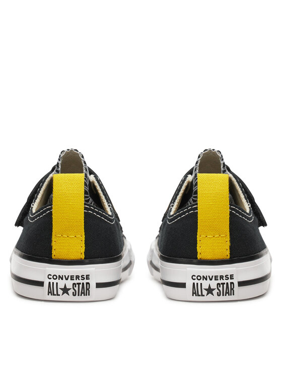 Converse Converse Tornacipő Chuck Taylor All Star Electric Bolt Easy-On A08376C Fekete