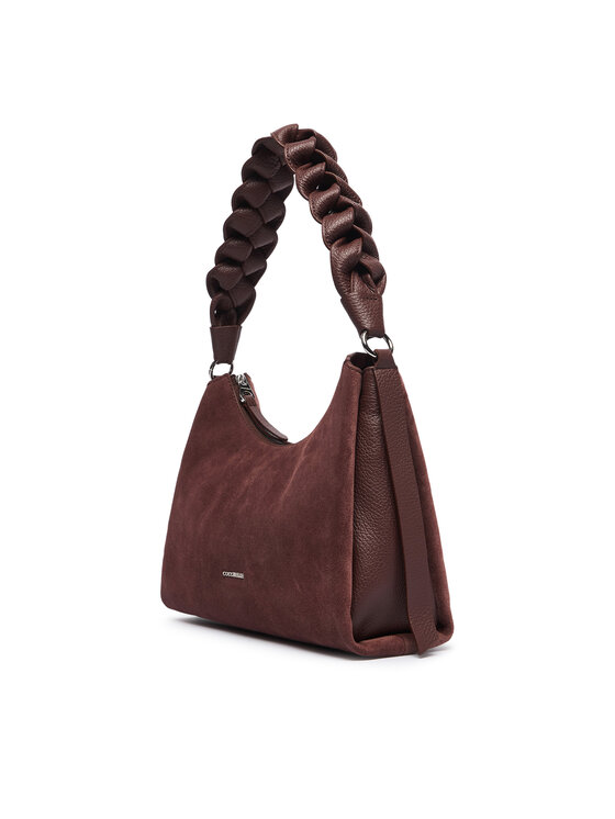 Coccinelle Coccinelle Geantă P6P Boheme Suede Bimaterial E1 P6P 13 03 01 Vișiniu