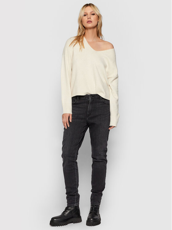 Wrangler Wrangler Jeansy Body Bespoke W28KZJ387 112141290 Czarny Skinny Fit