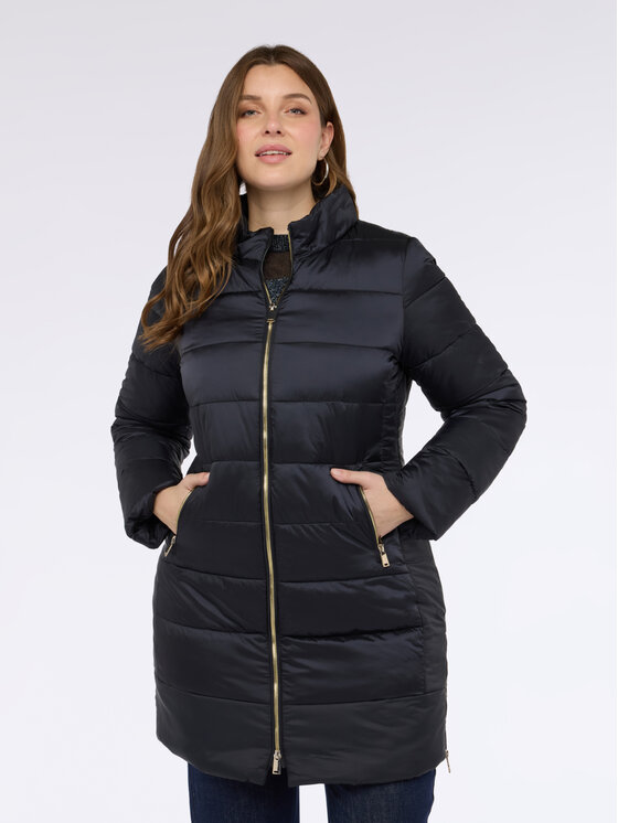 Fiorella Rubino Fiorella Rubino Giubbotto piumino F004T001421N033 Nero Regular Fit