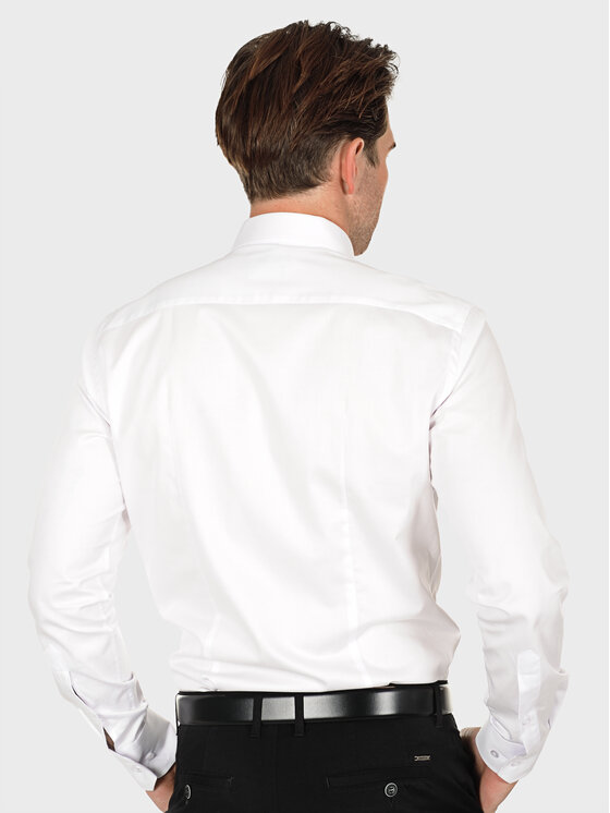 Evenemen Evenemen Koszula Punto G Biały Slim Fit