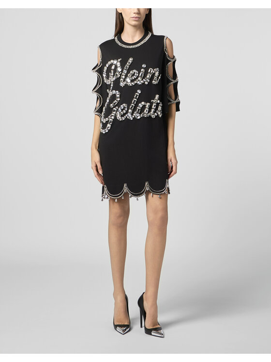 PHILIPP PLEIN PHILIPP PLEIN Každodenní šaty 30531 Černá