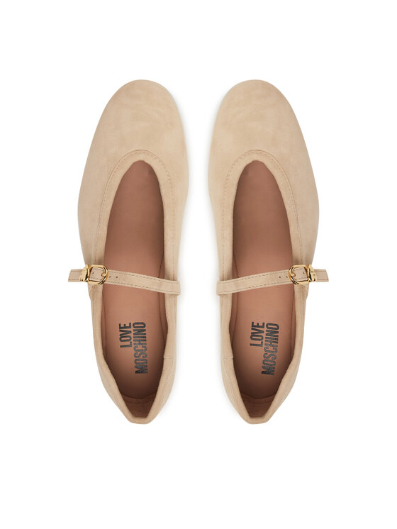 LOVE MOSCHINO LOVE MOSCHINO Balerinos JA11101G1OJA0104 Smėlio