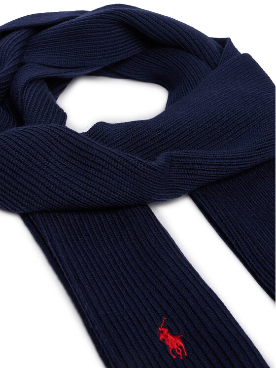 Polo Ralph Lauren Polo Ralph Lauren Komplekti kuuluvad sall ja müts 7,10951E+11 Tumesinine