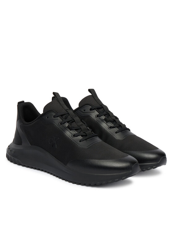 Calvin Klein Calvin Klein Sneakers Eva Runner Lace Up Mat Mix YM0YM01442 Negru