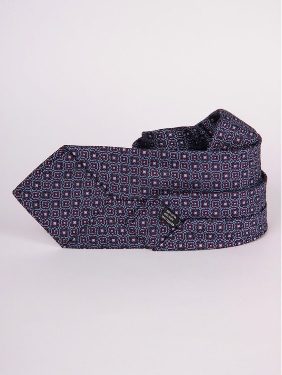 ELSNER ELSNER Γραβάτα JEDWAB ŻAKARD A0940 Σκούρο μπλε