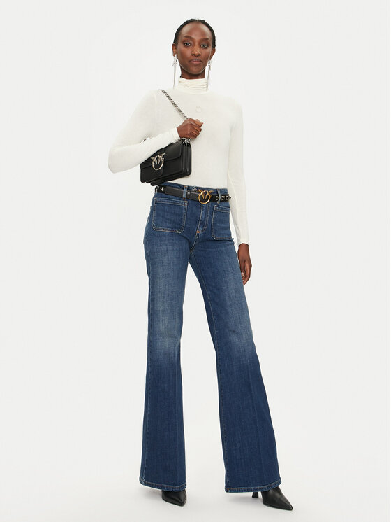 PINKO Pinko Rolák Abdaly 102067 A24I Écru Regular Fit